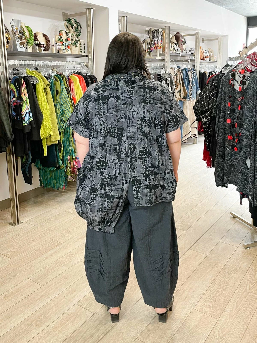 Dress To Kill Dress To Kill Multi Folded Pant, Navy Stripe