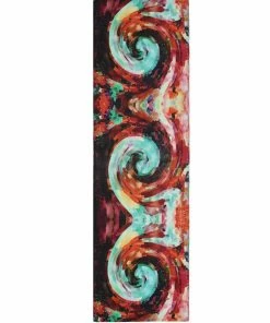 Dupatta Designs Augusto Silk Scarf, Red Dupatta Designs