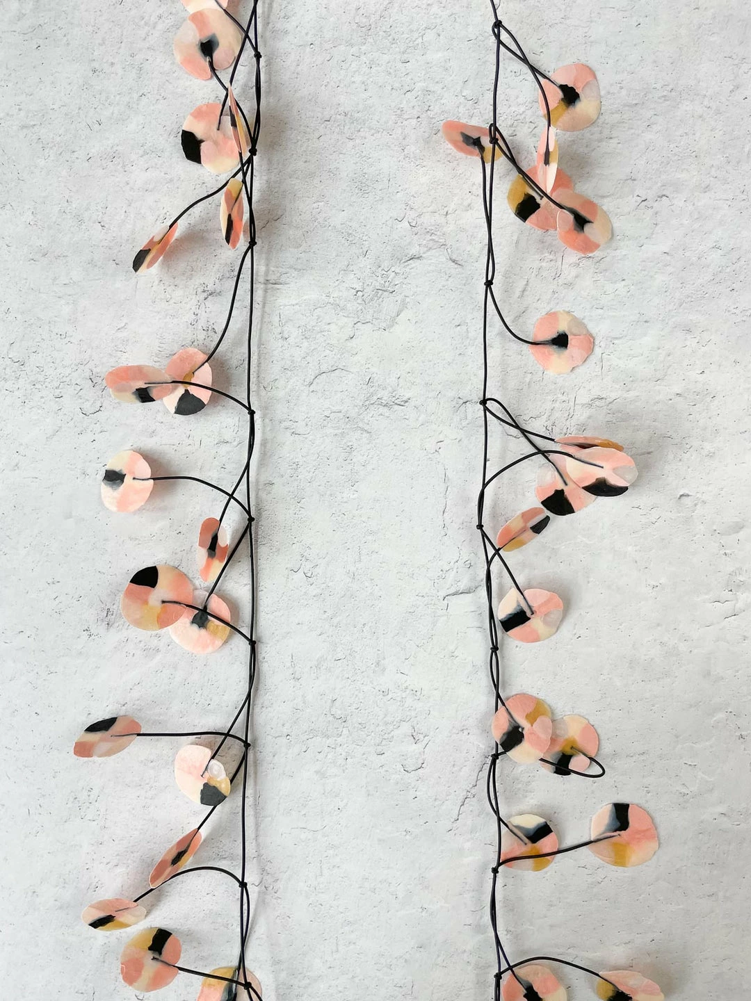 Ekei Menna Recycled Poppy Necklace, Blossom