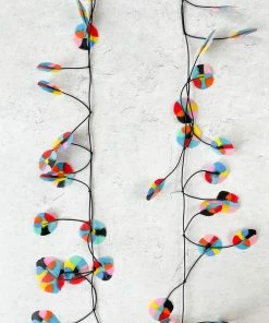 Ekei Menna Recycled Poppy Necklace, Hibiscus