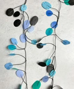 Ekei Menna Recycled Tetri Necklace, Aquarius