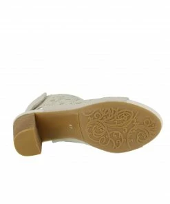 L'Artiste Fab Sling Back Mule - Beige