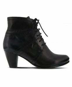 Spring Step Hilde Lace Up Bootie In Black