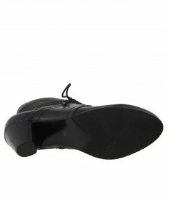 Spring Step Hilde Lace Up Bootie In Black