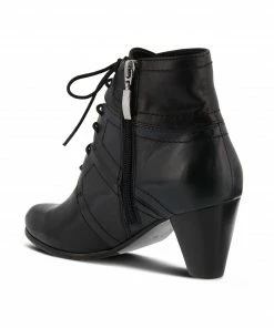 Spring Step Hilde Lace Up Bootie In Black