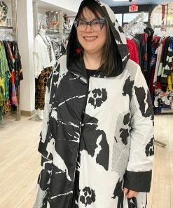 Igor Dobranic Igor Dobranic Bjork Reversible Jacket, Black/White/Grey