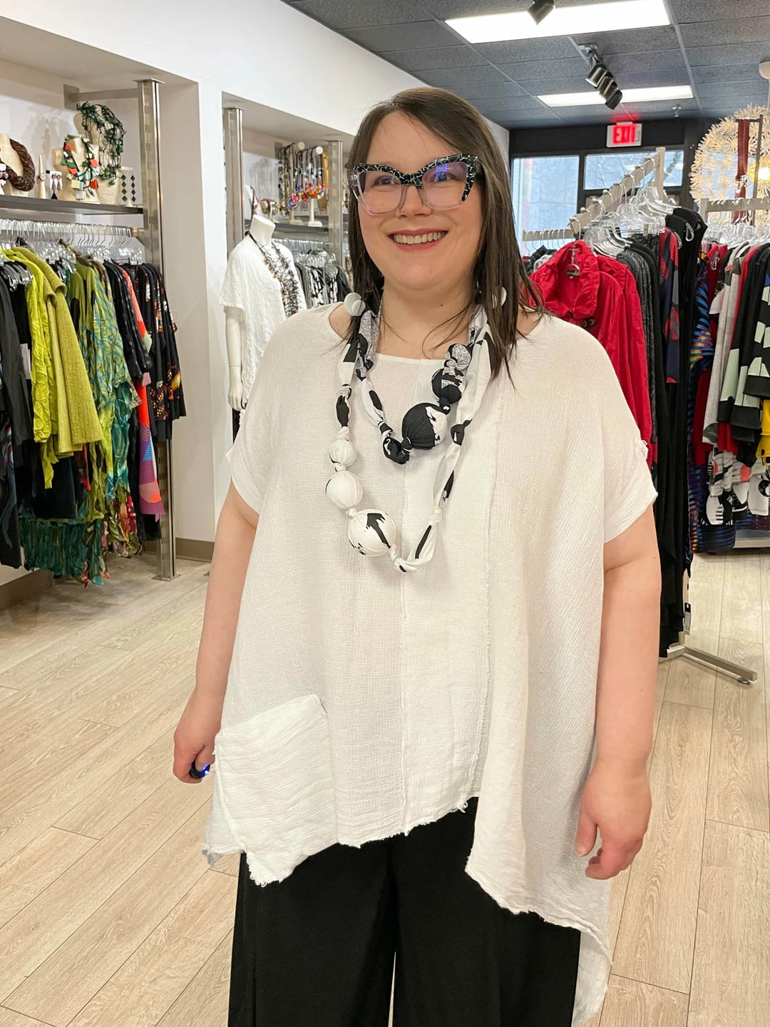 Igor Dobranic Asya Tunic, White Igor Dobranic