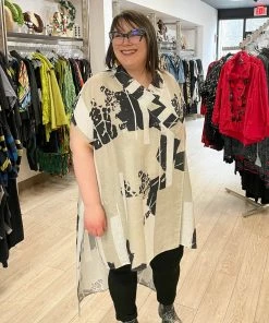 Igor Dobranic Frida Tunic, Neutral Print