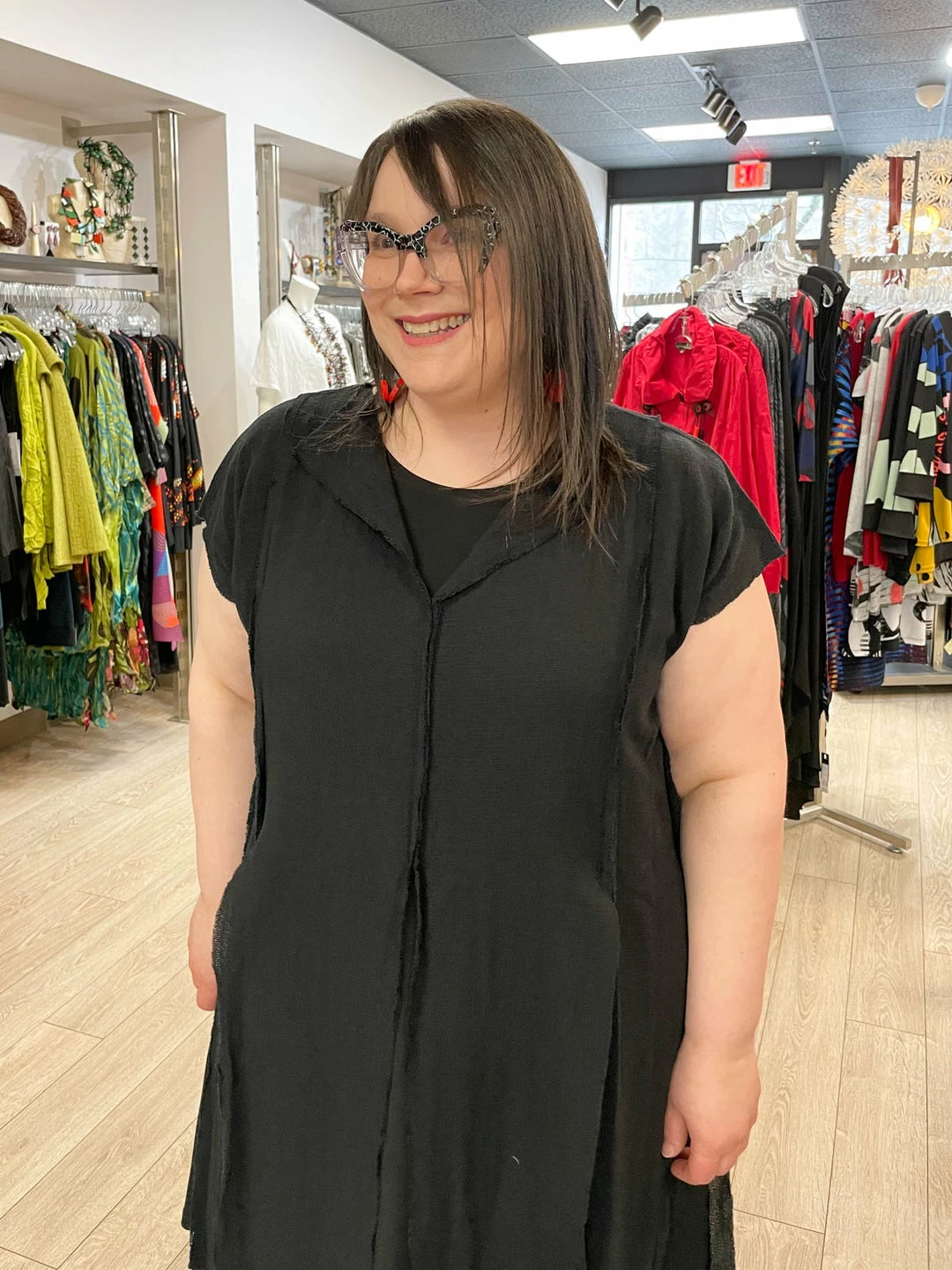 Igor Dobranic Kali Tunic, Black Igor Dobranic