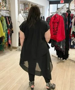 Igor Dobranic Leni Tunic, Black Igor Dobranic