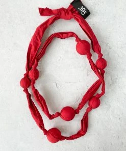 Igor Dobranic Luca Necklace/Belt, Red