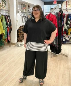 Igor Dobranic Suri Top, Black Igor Dobranic