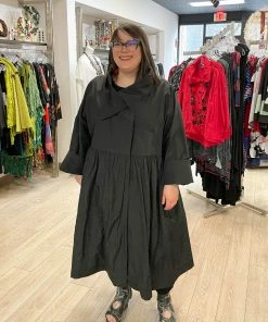 Igor Dobranic Letitia Trenchcoat, Black