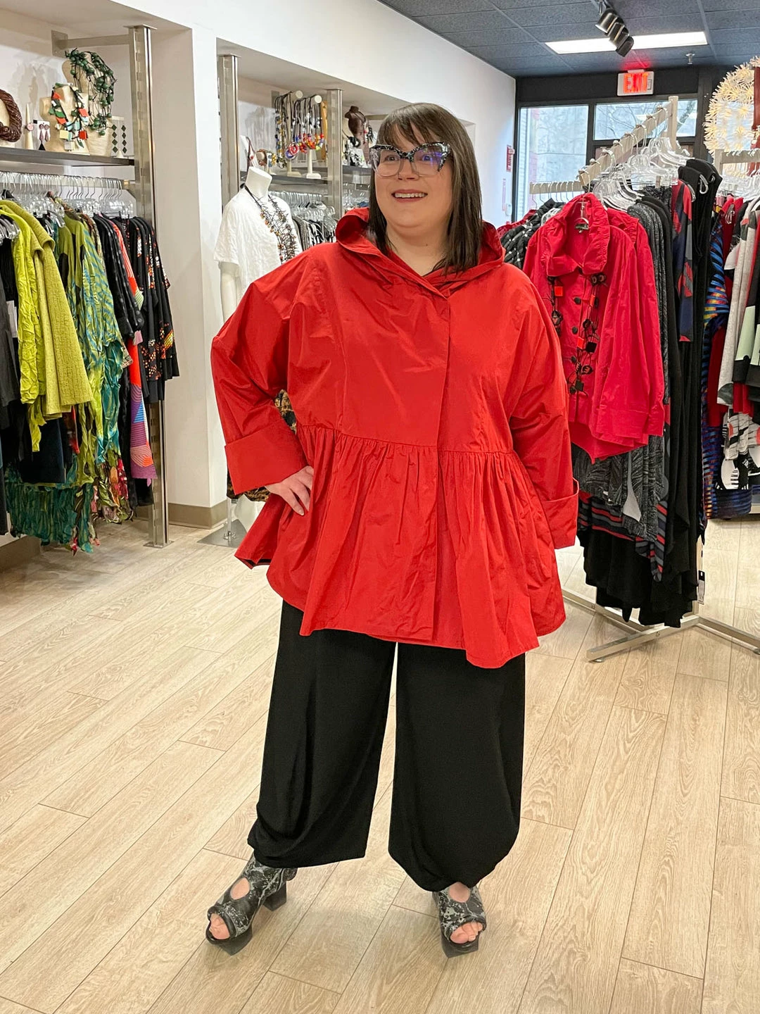 Igor Dobranic Lucia Jacket, Red Igor Dobranic