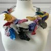 Imma Costa Petal Crush Necklace, Multi Metallic