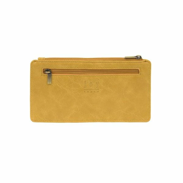 Joy Susan Kara Mini Wallet, Mustard
