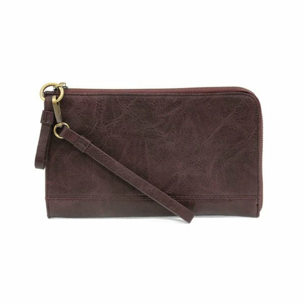Joy Susan Karina Convertible Wristlet & Wallet, Aubergine Joy Susan