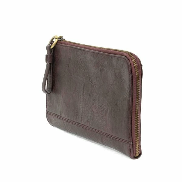 Joy Susan Karina Convertible Wristlet & Wallet, Aubergine Joy Susan
