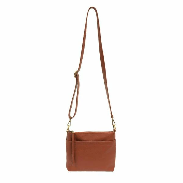 Joy Susan Joy Susan Layla Top Zip Crossbody Bag, Spice