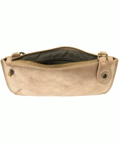 Joy Susan Lustre Lux Crossbody Wristlet Clutch, Rose Gold Joy Susan