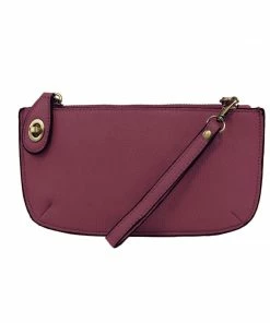 Joy Susan Joy Susan Mini Crossbody Wristlet Clutch, Mulberry