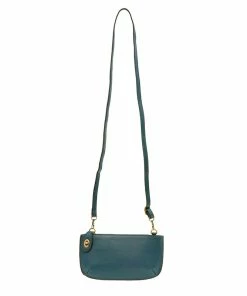 Joy Susan Mini Crossbody Wristlet Clutch, Peacock Joy Susan
