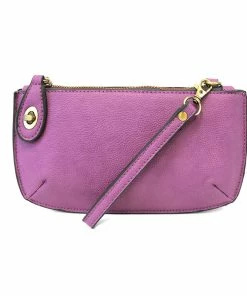 Joy Susan Joy Susan Mini Crossbody Wristlet Clutch, Grape