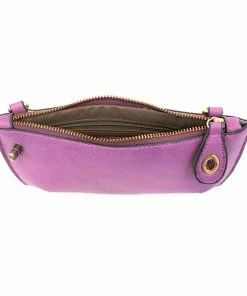 Joy Susan Joy Susan Mini Crossbody Wristlet Clutch, Grape