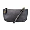 Joy Susan Joy Susan Mini Crossbody Wristlet Clutch, Metallic Blue