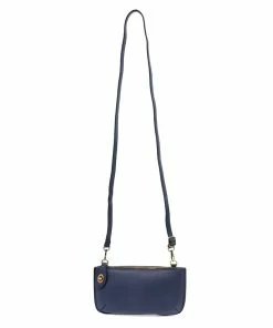 Joy Susan Mini Crossbody Wristlet Clutch, Dark Cobalt