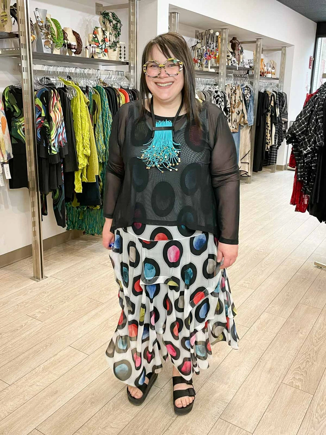 Kozan Kozan Mila Topper, Black Mesh