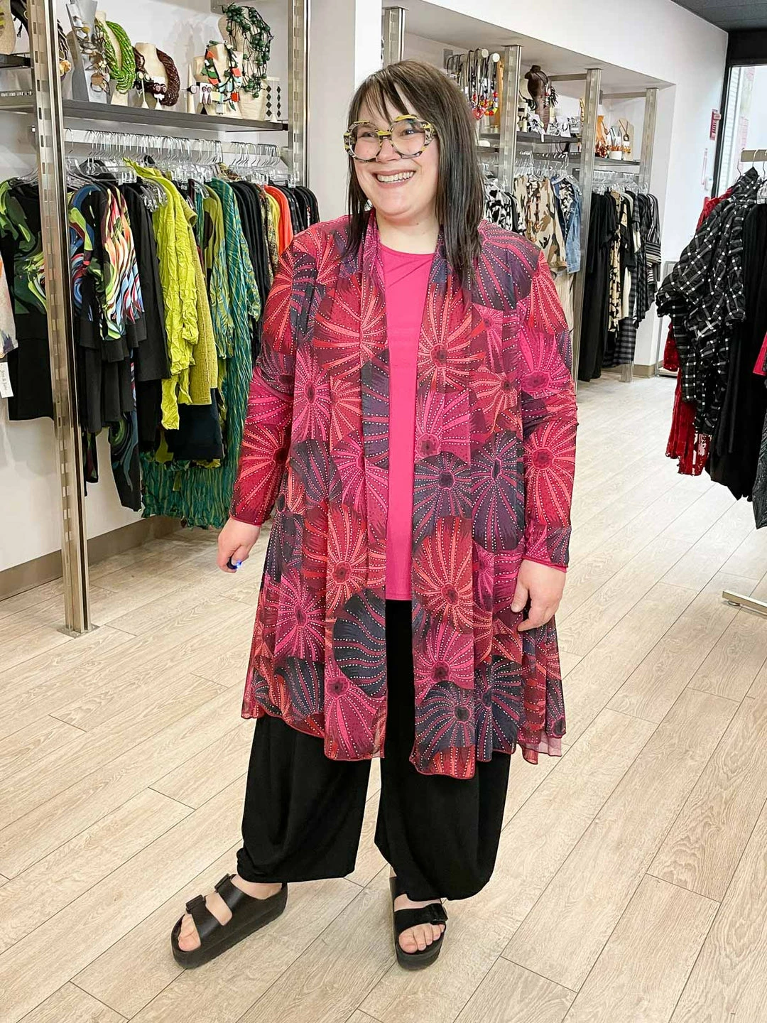 Kozan Kozan Molly Cardigan, Sea Urchin Mesh