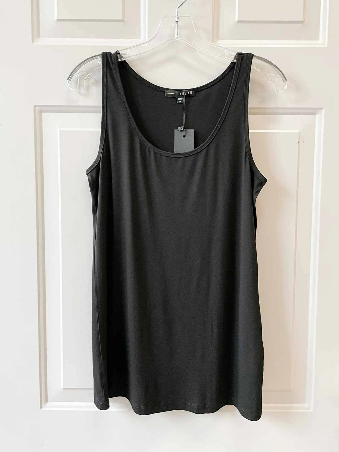 Kozan Jill Tank, Black Tencel Kozan