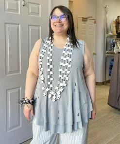 Kozan Kozan Marianna Tunic, Dove Cut Out