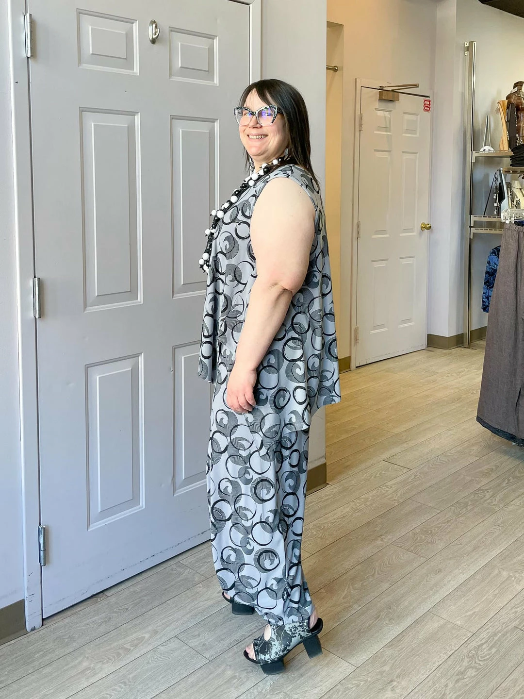 Kozan Deb Tank Tunic, Dove Rings Kozan