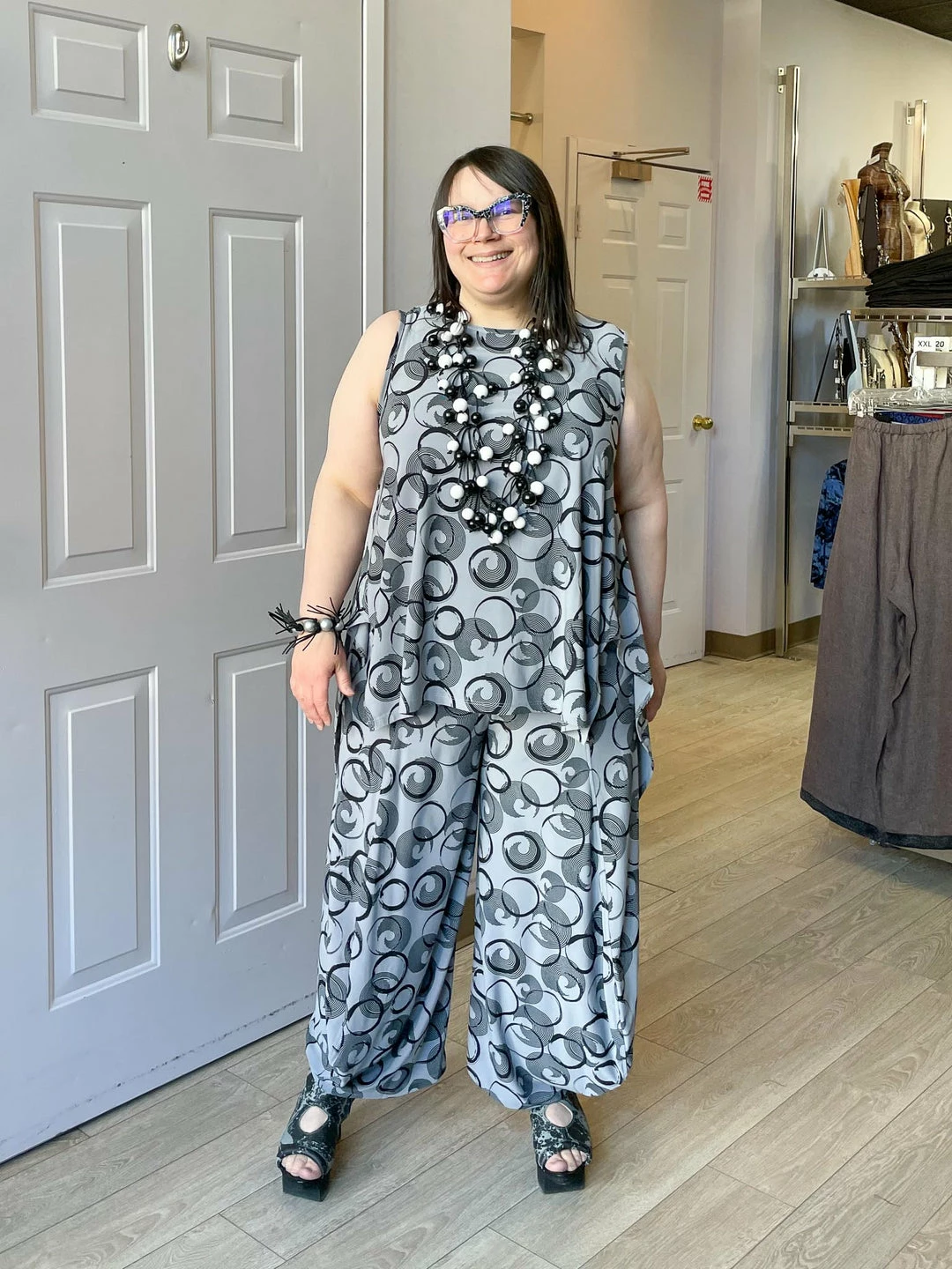 Kozan Deb Tank Tunic, Dove Rings Kozan