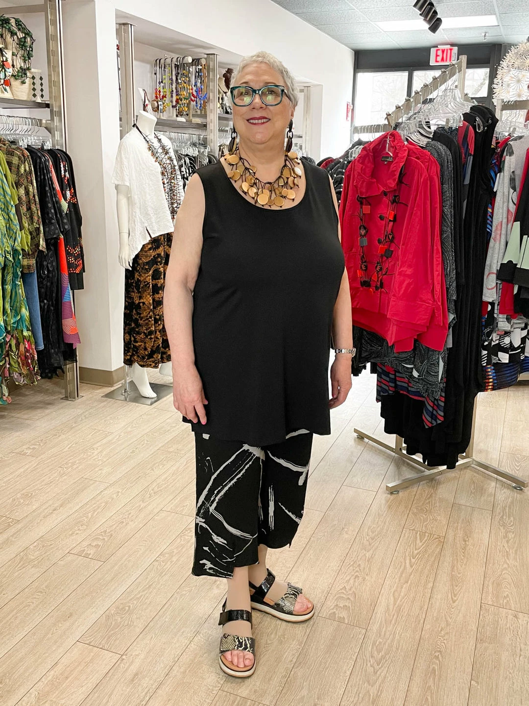 Kozan Kozan Dakota Tank, Black Tencel