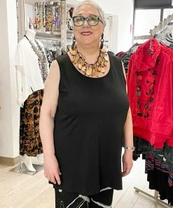 Kozan Kozan Dakota Tank, Black Tencel