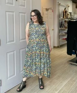 Kozan Kozan Dina Dress, Lentil Branch