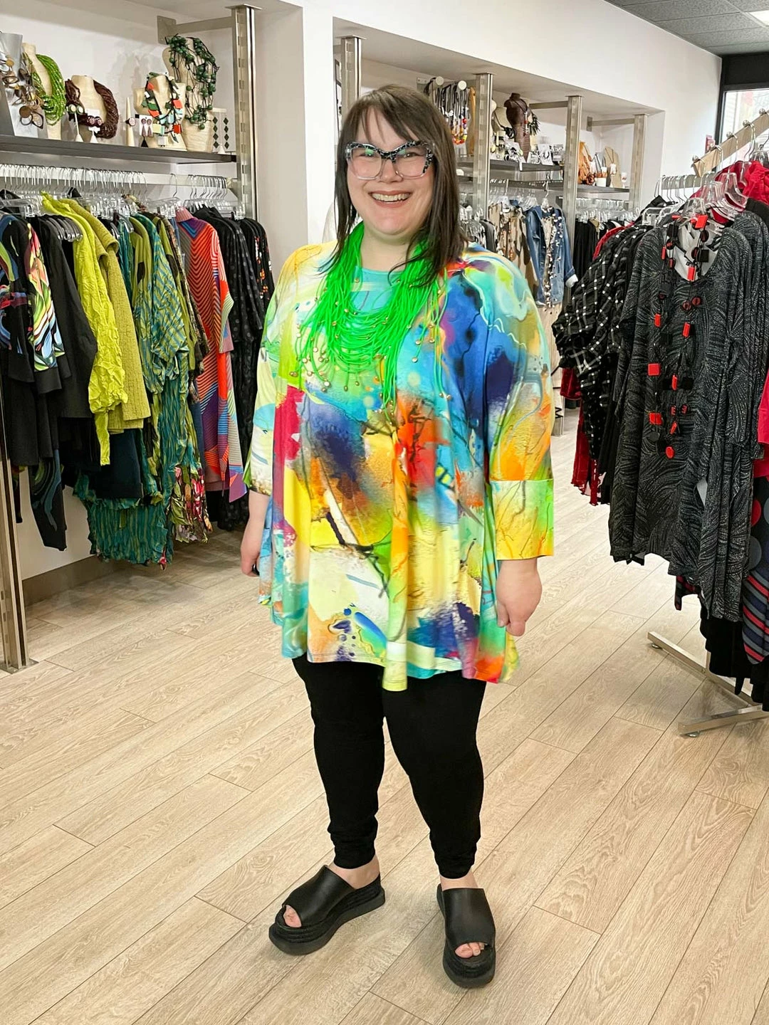 Kozan Jenna Legging, Black Tencel