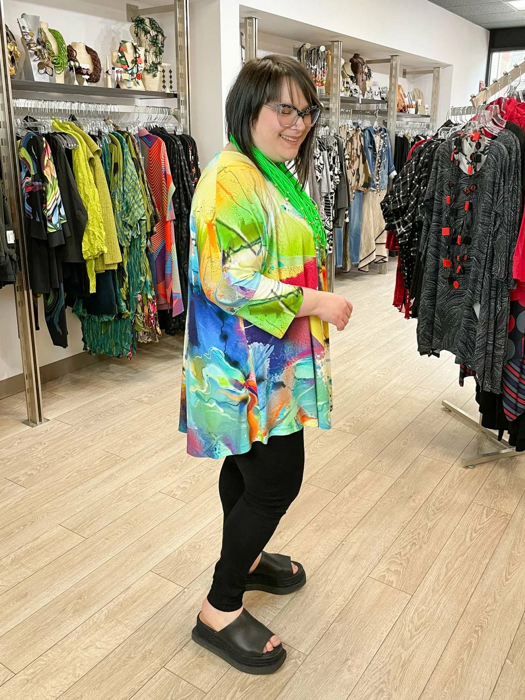 Kozan Jenna Legging, Black Tencel