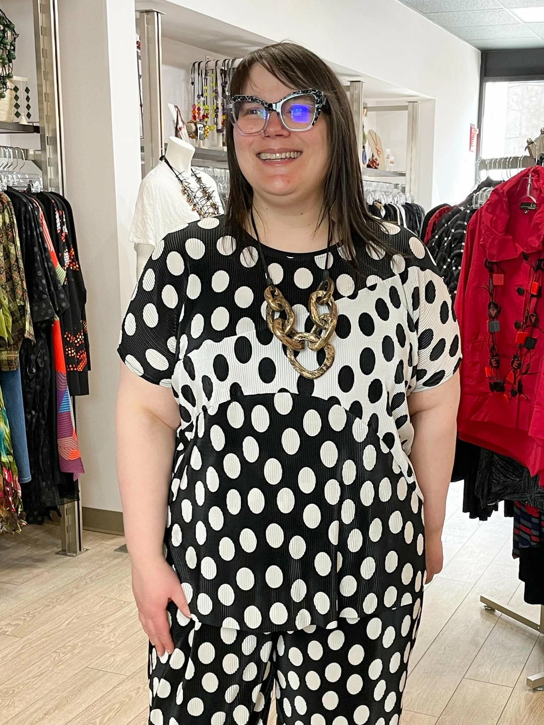 Kozan Kozan Emma Tunic, Salt & Pepper