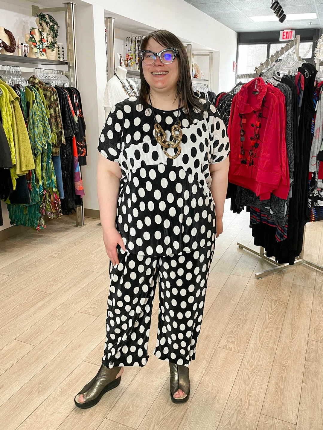 Kozan Kozan Emma Tunic, Salt & Pepper