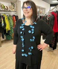 Kozan Janelle Tunic, Black