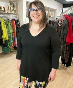 Kozan Kozan Juliana Top, Black Tencel