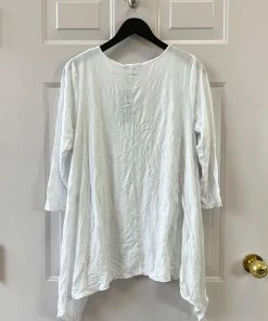 Kozan Kozan Juliet Top, White Crinkle
