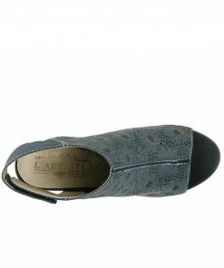 L'Artiste Fab Sling Back Mule - Blue L'Artiste