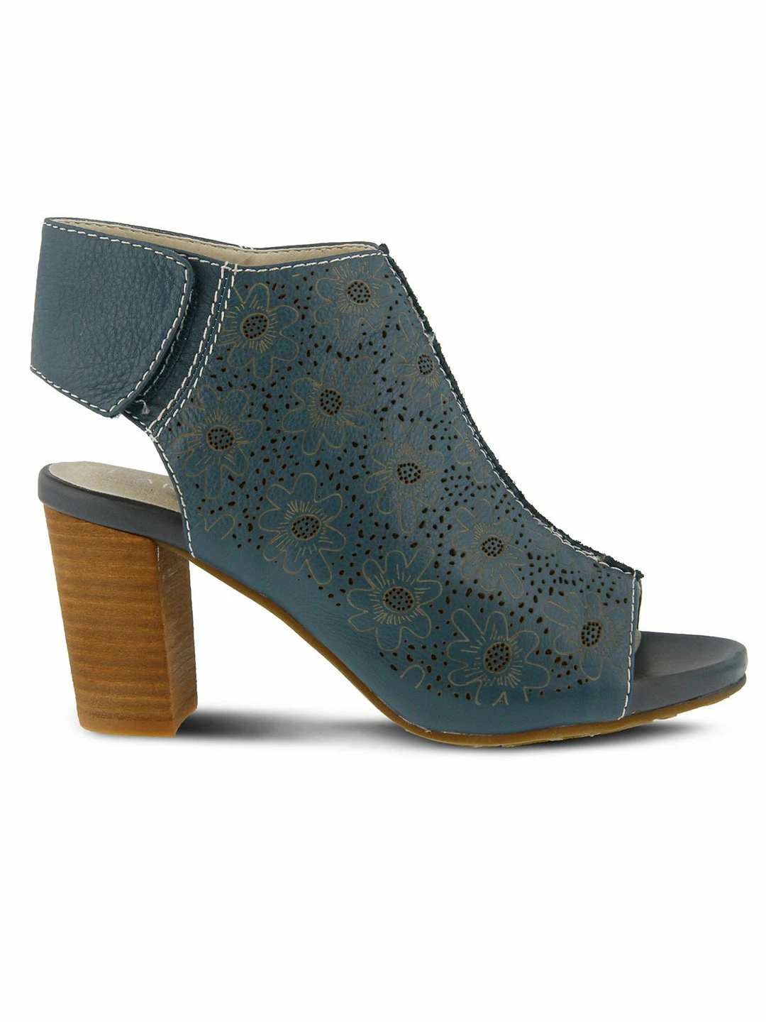L'Artiste Fab Sling Back Mule - Blue L'Artiste