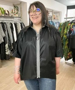 Link Leda Shirt, Black LINK Studio