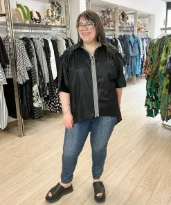 Link Leda Shirt, Black LINK Studio